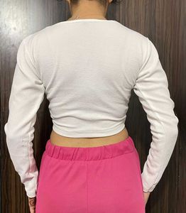 White Corset Top