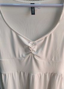 H&amp;M white dress