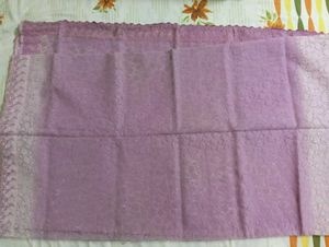 Light Purple Braso Saree For Festive Wear