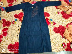 Elegant Blue Kurta