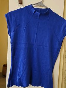 M&S Blue Top