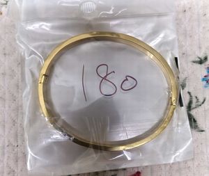 Gold Bangle Bracelet Single