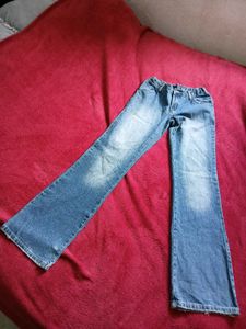 Aesthetic Pinteresty Mid-rise Blue Denim Jeans