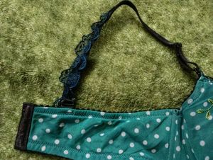 Floral Detail Bra