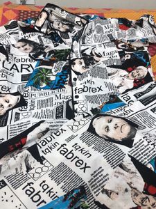 Cute Newspaper Print