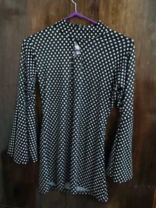 Polka Dot Long Sleeve Top