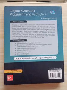 Oops With C++ By E. Balaguruswamy