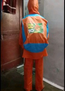 Rain Suit - Orange &amp; Blue