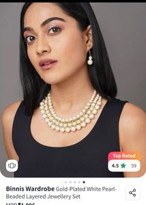 Pearl Layered Jewellery Set