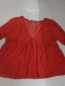 Deep Red Top