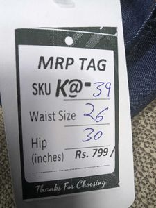 K@39 Size-26 (Sale) Latest Ladies high waist Jeans