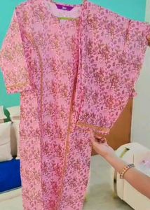 Floral Print Kurta
