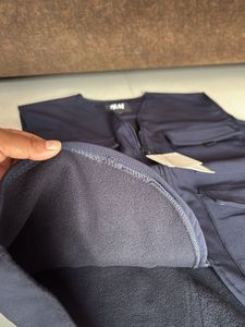 Mens  riding &amp;hiking sleeveless four pocket jacket