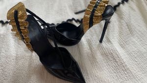 YSL peep Toes