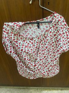 Floral Print Top