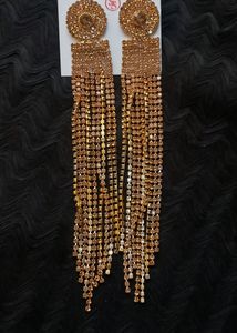 Long Golden Earings