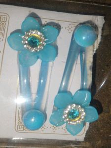 Flower Hair Clips - Set of 5