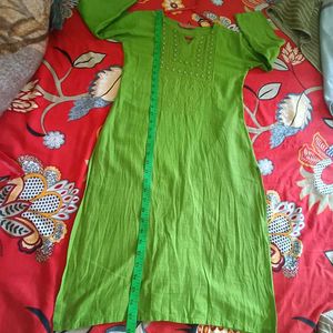 Elegant Green Light Kurta