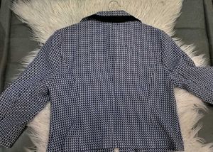 ✨Patterned Cropped jacket 🧥