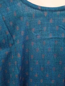Embroidered Blue Kurta