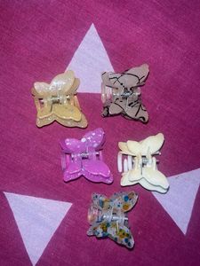 Butterfly hair clip