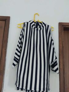 Striped Off Shoulder Blouse