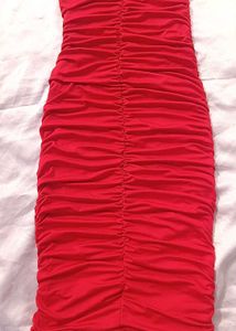 Brand New (Urbanic) Red ♥️ 🍒 Ruched Dress