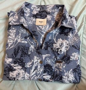 Floral Print Shirt Dress