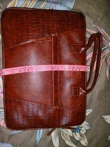 Brown Leather Laptop Bag