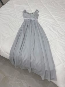 Elegant corset boning Lace Detail Party Dress