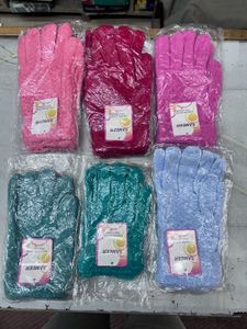 Pack Of 3 Pairs Women Gloves Brand New