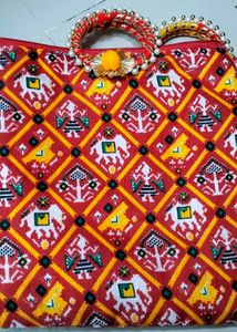 Ethnic patola Handbags