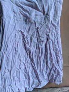Lilac Ribbed Mini Dress