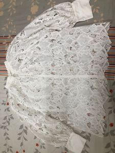 White Schiffi H&amp;M Top