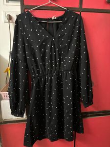 Black Polka Dot Dress