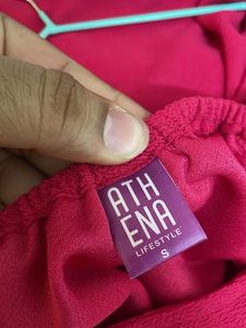 Pink Puff Sleeve Top