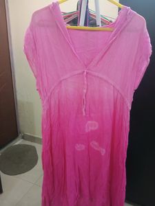Pretty Pink Hoody Dress