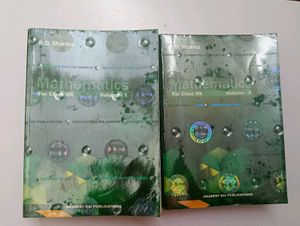 RD Sharma Class XII VOL-1 & VOL-2