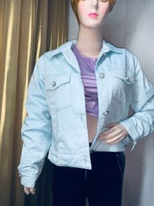 Cute Cropped Denim Jacket