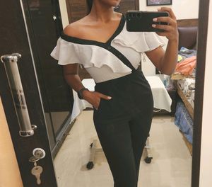 MONOCHROME JUMPSUIT