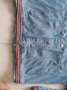 Distressed Denim Jacket