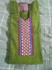 Plain Kurta || Dhaniya Colour