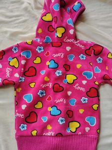 Cute Kids Pink Jacket &amp; Jeans Set