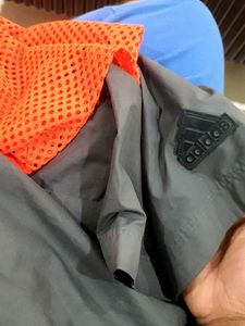 Men&#39;s Gray &amp; Orange Shorts