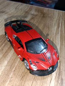 Red Toy Car Model