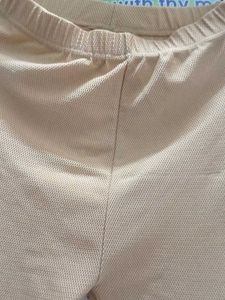 Tan Casual Leggings