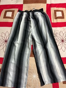 Straight Striped Pants