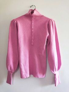 High neck Pullover Woolen