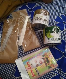 BI Aloe Vera & White Chocolate Wax Combo