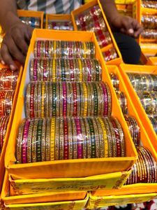 Colorful Indian Bangles